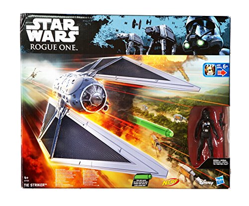 Star Wars Rogue One Tie Striker Fighter With Tie Fighter Pilot Action Figure - Brand New Factory Sealed Shop Stock Room Find