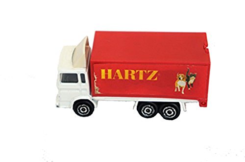 Majorette Delivery Lorry 1:100 Scale Diecast Replica Vehicle Hartz Promotional Model …