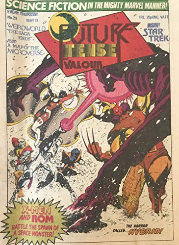 Vintage Rare Future Tense And Valour Weekly Comic Magazine Boys & Girls Comic Every Thursday 13th May 1981 by Marvel Comics Ltd …