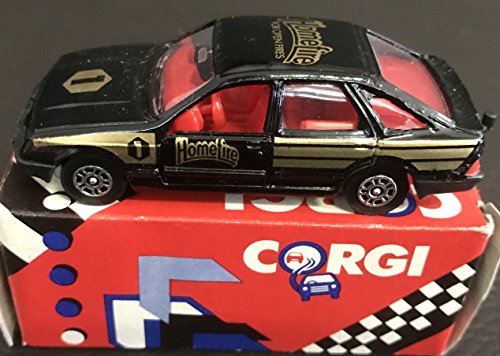 Vintage 1985 Corgi Die-Cast Scale Model Ford Sierra 2.3 Ghia Vehicle 1:59 Scale Replica Car Brand New In The Original Red Box.