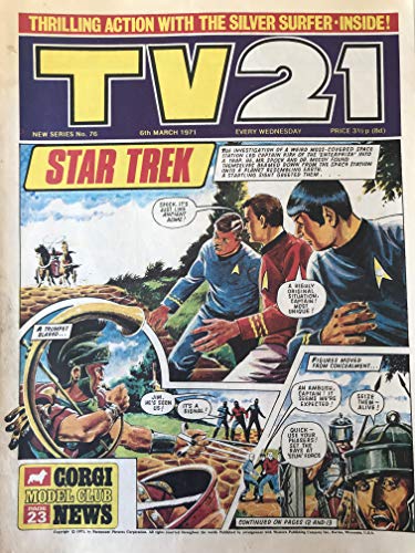 Vintage Ultra Rare TV21 Comic Magazine Issue No.76 6th March 1971 …