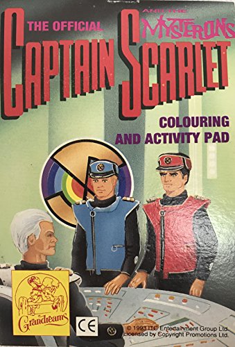 Vintage Gerry Andersons The Official Captain Scarlet And The Mysterons Mini Colouring and Activity Pad By Grandreams 1993 [Paperback] [Jan 01, 2001] ITC Entertainment; Gerry Anderson and Grandreams …