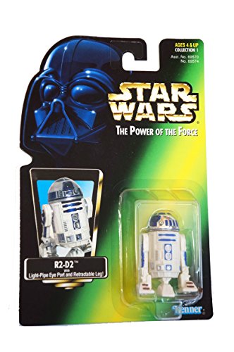 Vintage 1995 Star Wars The Power Of The Force R2-D2 Action Figure - Brand New Factory Sealed Shop Stock Room Find