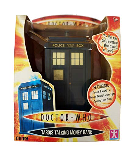 Vintage 2005 Dr Doctor Who Electronic Tardis Talking Money Bank Factory Sealed Shop Stock Room Find …