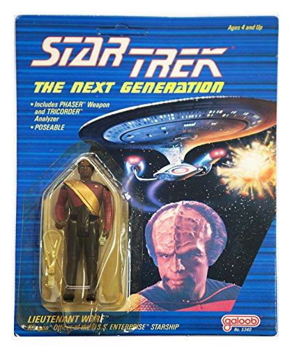 Vintage 1988 Galoob Star Trek The Next Generation figure : Lieutenant Worf by galoob …