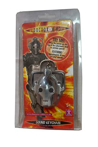 Vintage 2004 Doctor Dr Who - Cyberman Head Sound Keychain - Shop Stock Room Find