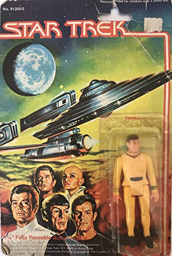 Star Trek Vintage 1979 3 3/4 Inch Captain Decker Action Figure By Mego Corporation From The Motion Picture Mint On Card - Shop Stock Room Find …