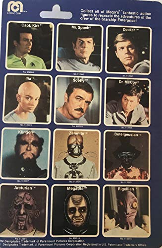 1979 STAR TREK SCOTTY MINT ACTION FIGURE ON CARD BY MEGO 3 3/4" by MEGO …