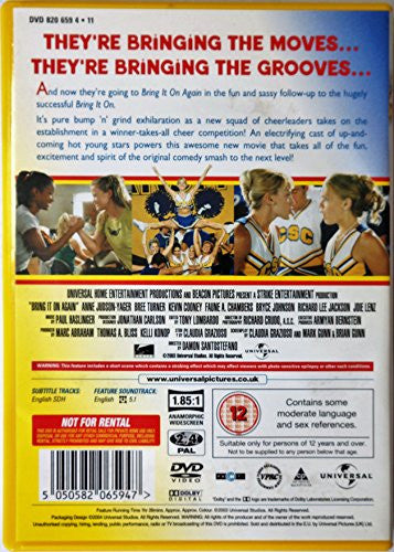 Vintage 2002 Bring it On Again DVD - Ex Shop Stock – Midas Touch