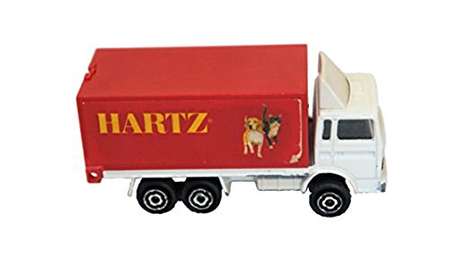 Majorette Delivery Lorry 1:100 Scale Diecast Replica Vehicle Hartz Promotional Model …