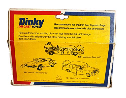 Vintage 1978 Dinky Die Cast Toys No. 192 Bronze Range Rover 4X4 Car With Red Interior 1/36 Scale Replica Vehicle In The Original Box - Shop Stock Room Find