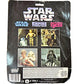 Star Wars 4 Candy Containers plus 10 Collector Cards …