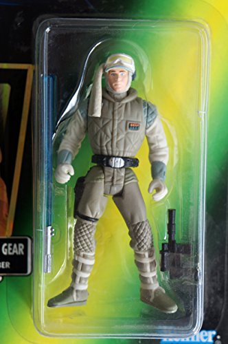 Star Wars Power of the Force POTF Colour Green Card Luke Skywalker (Hoth Gear) (EU) …