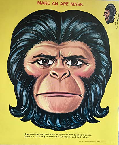Vintage 1974 Planet Of The Apes Picture Activity Album Book Authorized Edition Mint Condition Shop Stock Room Find …