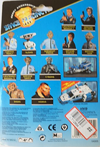 Vintage 1994 Gerry Andersons Space Precinct 2040 Slomo Action Figure.