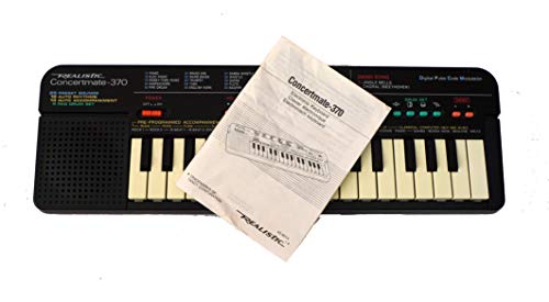 Concertmate Vintage 1991 Realistic 370 Portable Electronic Musical Instrument - Complete In Box - Shop Stock Room Find …