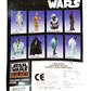 Vintage 1993 Star Wars Bend-Ems The Emperor Palpertine Darth Sidious 4 1/2" Bendable Action Figure Includes Bonus Ultra Rare Limited Edition The Emperor Trading Card - Mint On Card Shop Stock Room Find