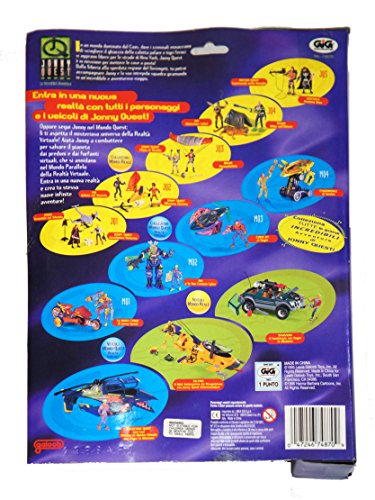 Vintage 1995 Jonny Quest Action Figure Set Including Shuttle Pilot Jonny Quest & Drop Zone Race - Mint Condition Factory Sealed Shop Stock Room Find …