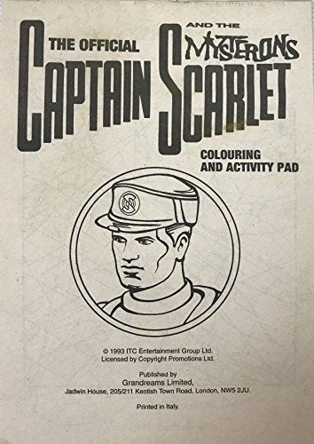 The Official Captain Scarlet And The Mysterons Colouring And Activity Book [Paperback] [Jan 01, 1993] …