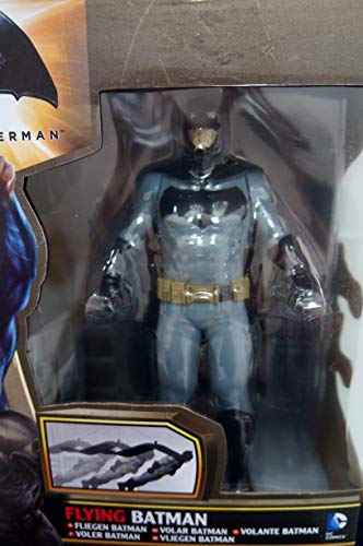 DC Comics Batman V Superman Dawn Of Justice Flying Batman Figure By Sambro Toys Brand New Factory Sealed …