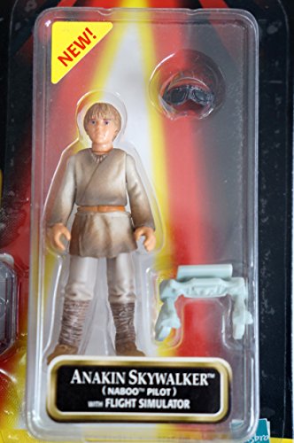 Vintage 1999 Star Wars Episode 1 Anakin Skywalker Naboo Pilot Action Figure With Comm Talk Chip Brand New Factory Sealed Shop Stock Room Find