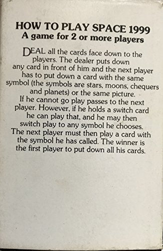 Vintage Whitmans 1970's Gerry Andersons Space 1999 Card Game - 100% Complete In The Original Box