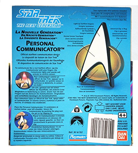 Vintage 1993 Star Trek The Next Generation Official Starfleet Electronic Personal Communicator Collector's Edition - Shop Stock Room Find