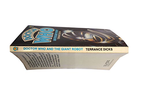 Doctor Who And The Giant Robot Target Paperback Novel Third Impression 1980 By Terrance Dicks