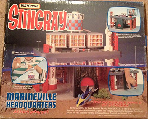 Gerry Andersons Stingray Marineville Headquarters Action Playset - Shop Stock Room Find