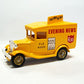 Vintage Lledo 1983 Evening News FLE 6000 1930 Model A Ford Delivery Van 1:76 Scale Diecast Collectable Replica Vehicle Model - Mint In The Original Box - Shop Stock Room Find …