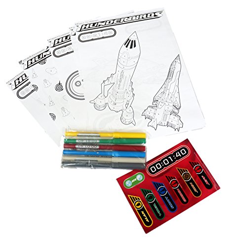Vintage Gerry Andersons Thunderbirds The Movie Colour Activity Set 2 - Brand New Shop Stock Room Find [Paperback Bunko] [Jan 01, 2004] Copywrite Designs; Gerry Anderson and Universal Studios …