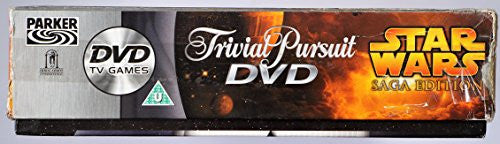 Vintage Parker 2005 Star Wars Saga Edition Trivia Pursuit DVD Interactive Video Board Game - Factory Sealed Shop Stock Room Find