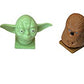 Star Wars 4 Candy Containers plus 10 Collector Cards …