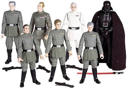 Star Wars The Saga Collection Death Star Briefing Action Figure Set - Brand New And Factory Sealed Shop Stock Room Find