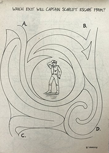 The Official Captain Scarlet And The Mysterons Colouring And Activity Book [Paperback] [Jan 01, 1993] …