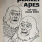 Vintage 1974 Planet Of The Apes Cut And Color Activity Book Authorized Edition Mint Condition Shop Stock Room Find …