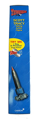 Vintage Vivids 1999 Gerry Andersons Thunderbirds Electronic Scott Tracy 12" Soundtech Talking Action Figure - Shop Stock Room Find