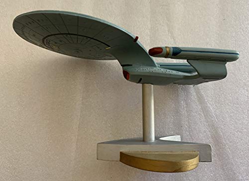 Vintage Enesco 1993 Star Trek The Next Generation USS Enterprise NCC-1701D Figurine On Stand