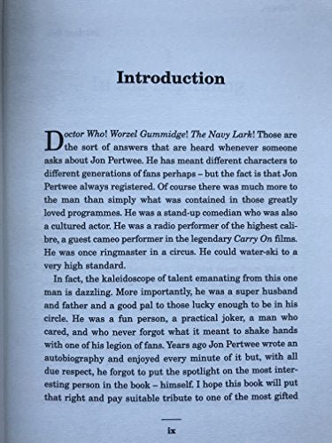 Jon Pertwee: The Biography [hardcover] Bale, Bernard [May 15, 2000] …